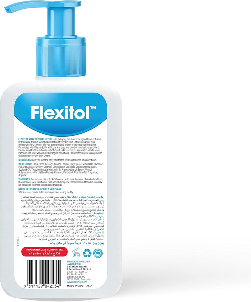Flexitol Very Dry Skin Lotion 500ml - Image 2